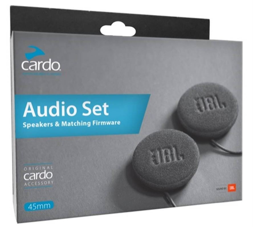 Kit Audio JBL 45mm pour Intercom Moto CARDO / SENA