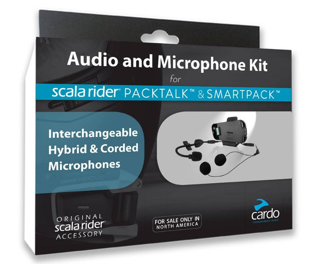 Kit Second Casque pour Intercom Moto CARDO PACKTALK