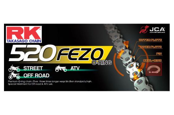 Kit Chaine Moto FE pour Aprilia RS 250 (95-04)