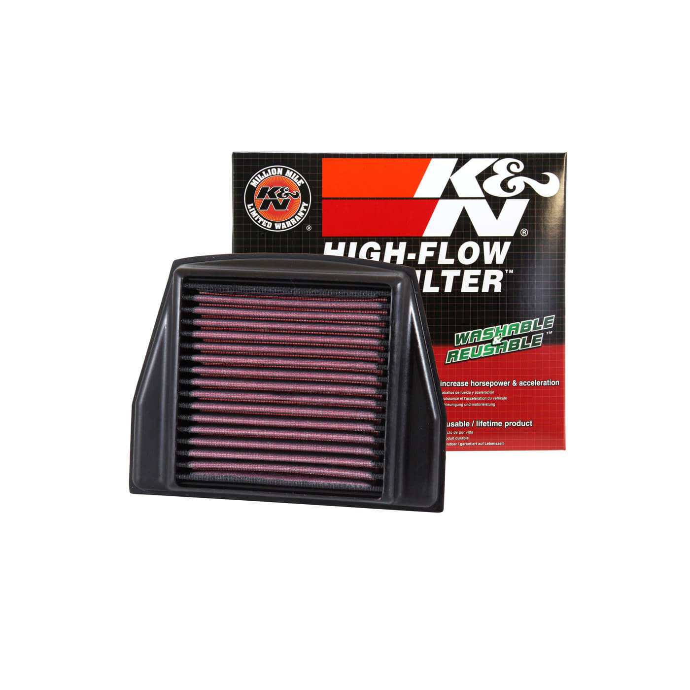 Filtre à Air K&N AL-1111 pour Aprilia Caponord 1200 (13-19)