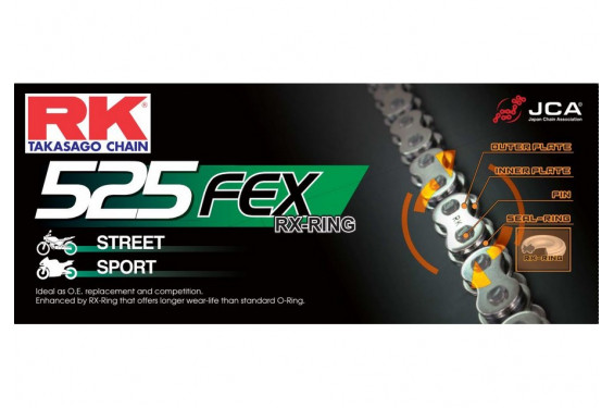 Kit Chaine Moto FE pour Benelli TRK 502 (17-23)