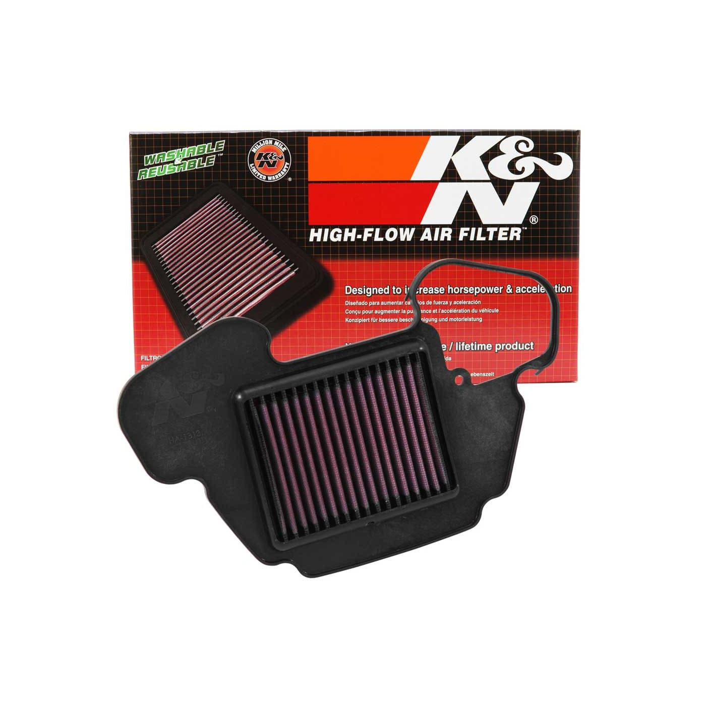 Filtre à Air K&N pour Honda MSX 125 (13-21)