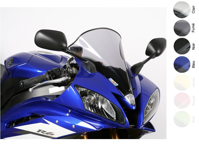 Bulle Moto MRA Type Racing +10mm pour YZF-R6 (06-07)