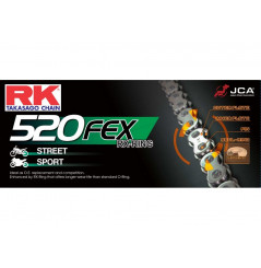 Kit Chaine Moto FE pour KTM Rallye LC4 660 (02-06)