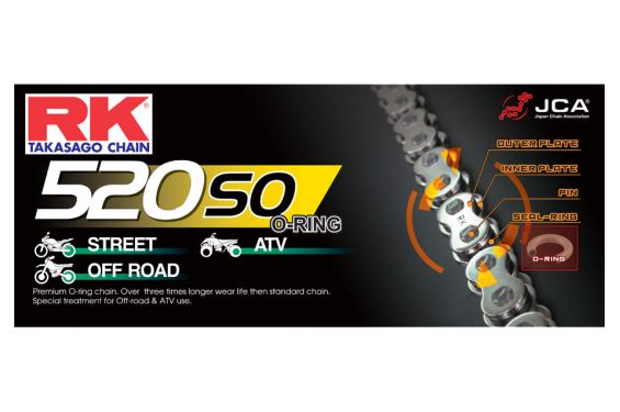 Kit Chaine Moto FE pour Suzuki GN 250 (91-99)