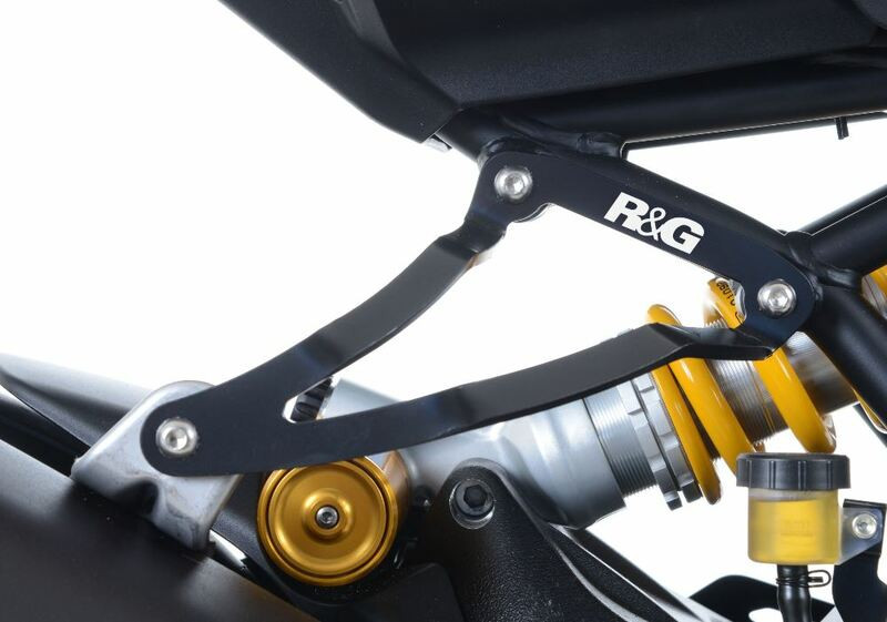 Support de Silencieux R&G pour Ducati Monster 1200R - EH0068BK
