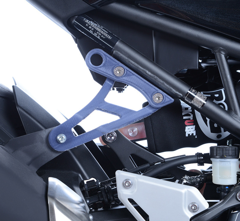 Kit Suppression de Repose Pieds de Silencieux R&G pour Z900 (17-24) - EH0074BKA