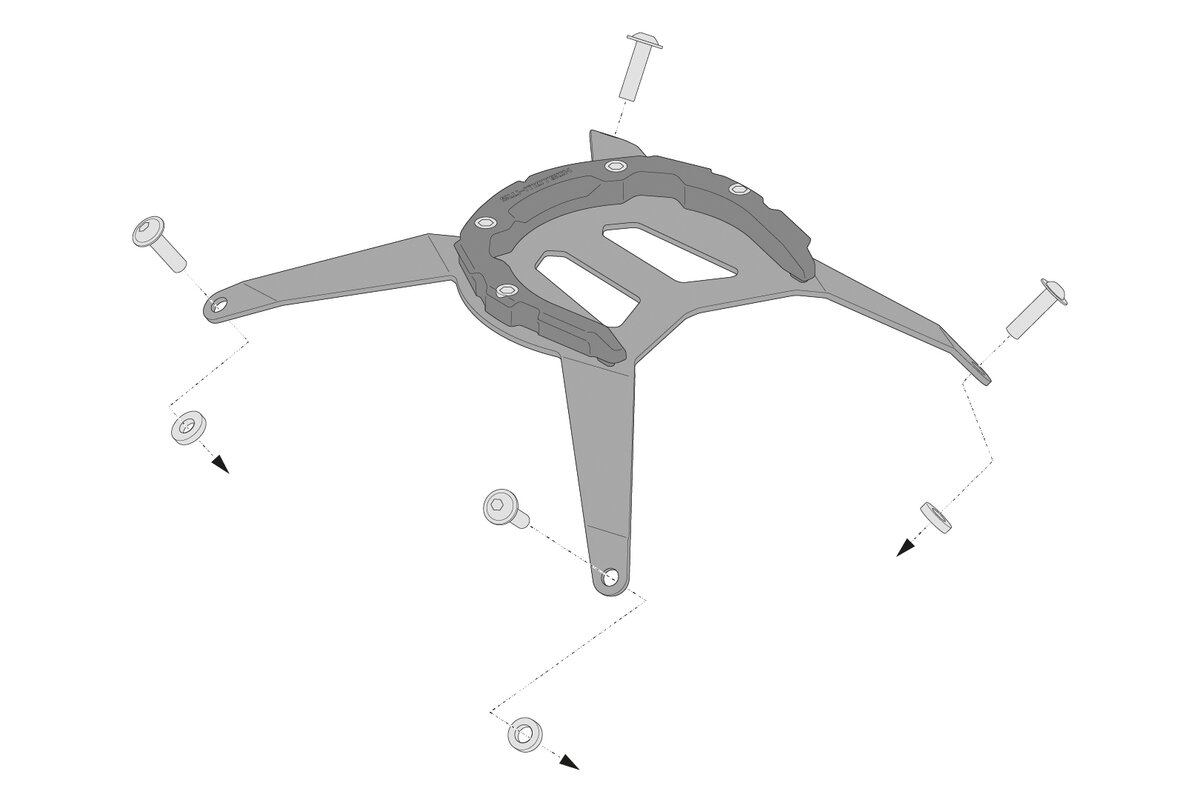 Sacoche de Réservoir Pro Sw-Motech pour MT-03 "660" (05-15) TRT.00.787.11000/B