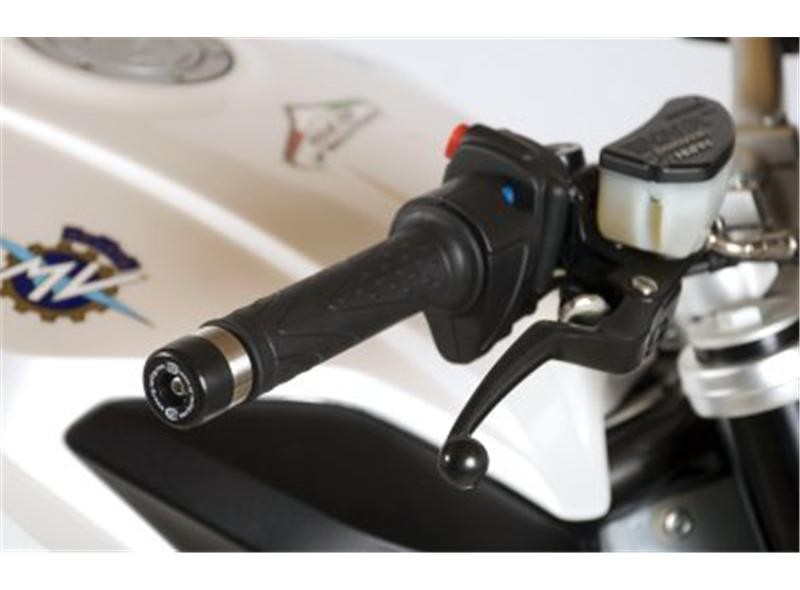 Protection / Embout de guidon R&G pour MV Agusta Brutale 675 (12-14) - BE0068BK