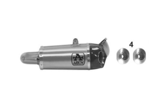 Silencieux ARROW Works Titanium pour Panigale V2 (20-21)