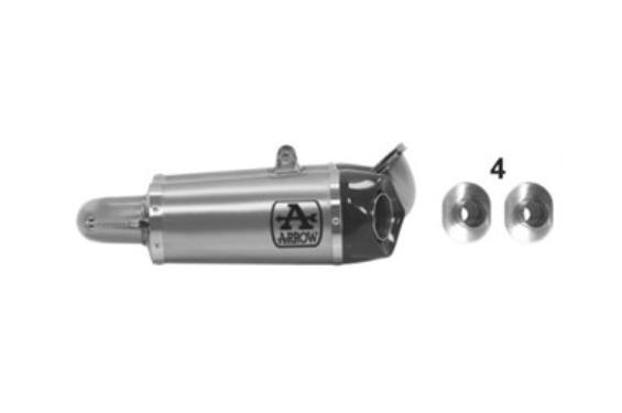 Silencieux ARROW Works Titanium pour Panigale V2 (20-24) Silencieux ARROW Works Titanium pour Panigale V2 (20-24)