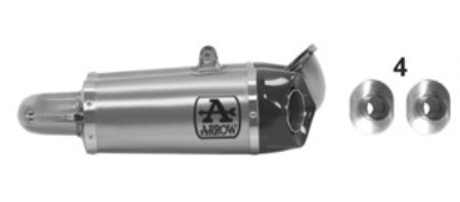 Silencieux ARROW Works Titanium pour Panigale V2 (20-24)