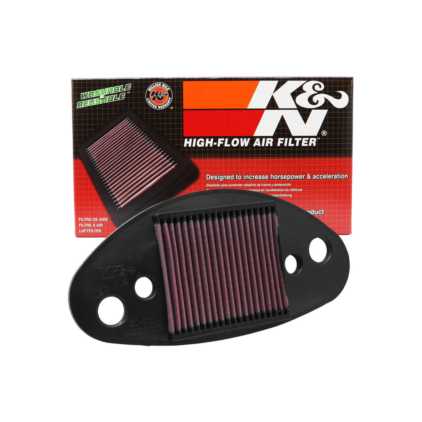 Filtre à Air K&N pour Suzuki VL 800 Volusia (01-05)