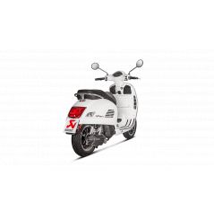 Silencieux Akrapovic Homologué pour Vespa GTS 125 ie (21-24) S-VE125SO2-HZBL