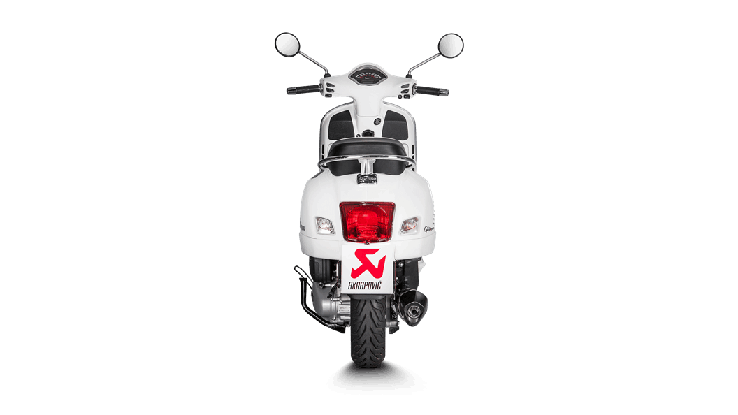 Silencieux Akrapovic Homologué pour Vespa GTS 150 ie (21-24) S-VE125SO2-HZBL