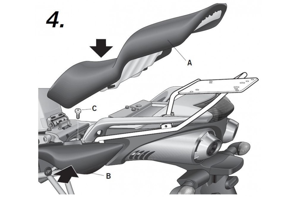 Vis Coulissantes Pour Bras Oscillant Moto - Compatible Yamaha FZ1, FZ6, FZ8 (2004-2018), Aluminium CNC, Noir