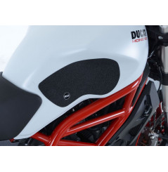 Grip de réservoir R&G Eazi Grip pour Ducati Monster 797 (17-20) 821 (14-17) - EZRG214BL