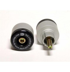 Protection / Embout de guidon R&G pour Speed Triple 1050 (05-10) - BE0021BK