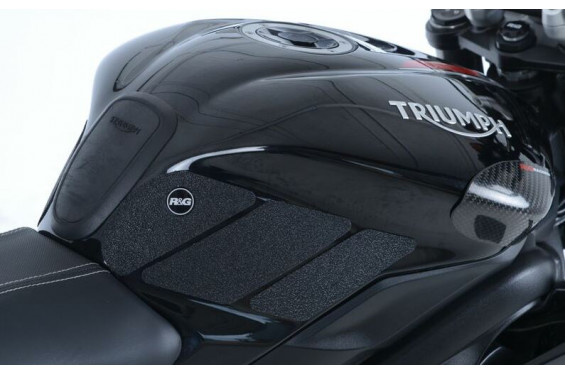 Grip de réservoir R&G Eazi Grip pour Triumph 675 Daytona (13-16) Street Triple (13-17) - EZRG801CL Grip de réservoir R&G Eazi Grip pour Triumph 675 Daytona (13-16) Street Triple (13-17) - EZRG801CL