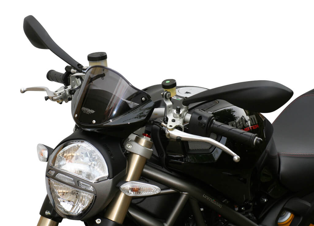 Bulle Moto MRA Type Origine pour 796 Monster (10-15)