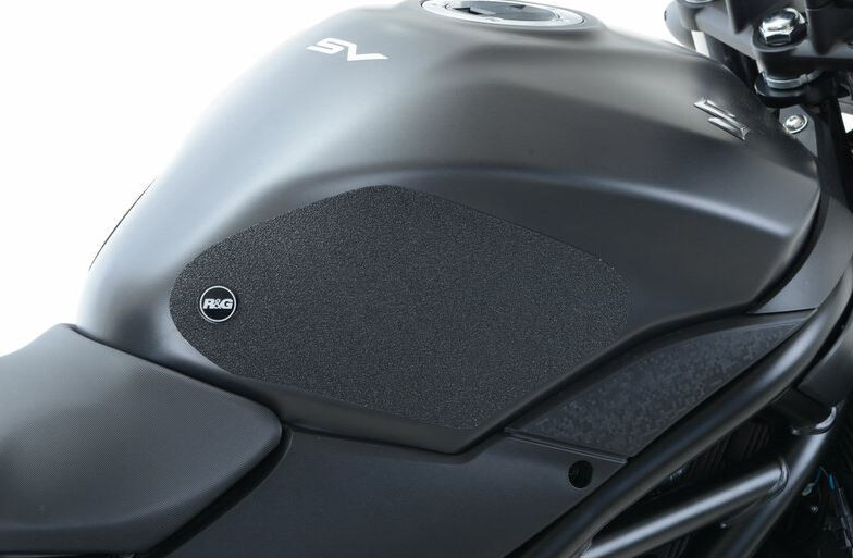 Grip de réservoir autocollant R&G Eazi Grip pour SV 650 (16-24) SV 650 X (18-24) - EZRG724CL