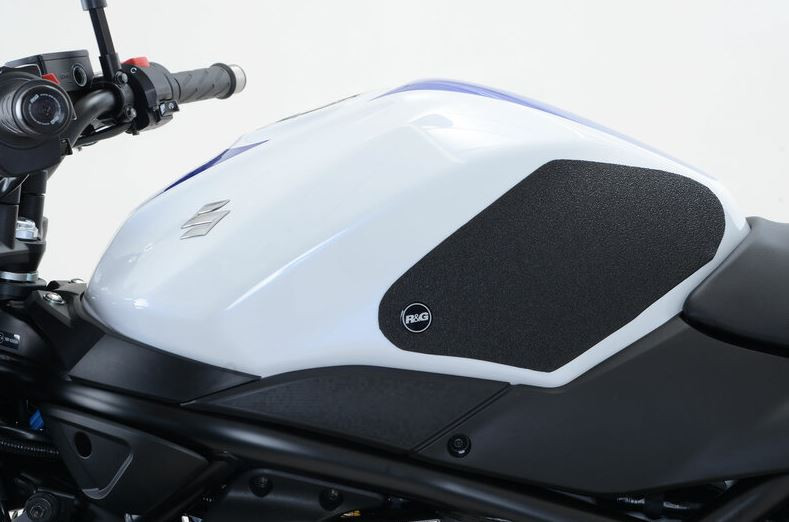 Grip de réservoir autocollant R&G Eazi Grip pour SV 650 (16-24) SV 650 X (18-24) - EZRG724CL