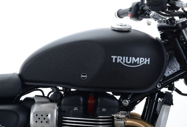 Grip de réservoir R&G Eazi Grip pour Triumph 900 Street Twin & Street Cup (16-19) - EZRG811CL