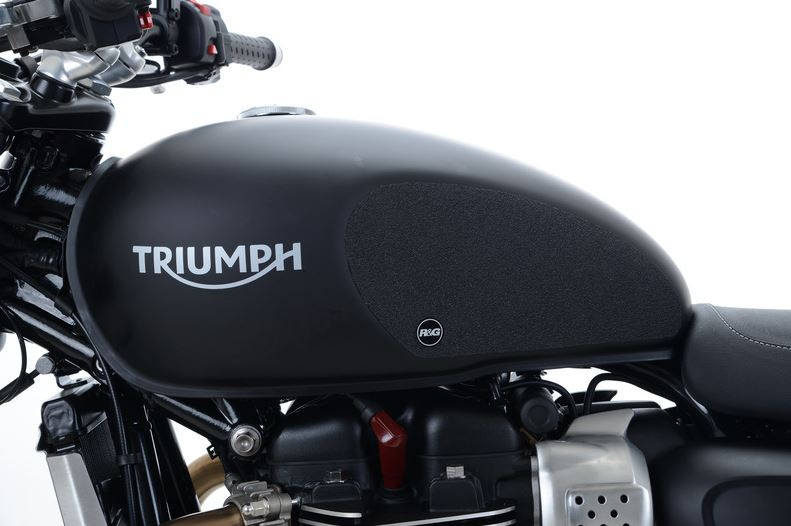 Grip de réservoir R&G Eazi Grip pour Triumph 900 Street Twin & Street Cup (16-19) - EZRG811CL