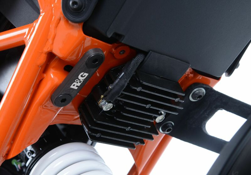 Support de Silencieux R&G pour KTM Duke 125 (17-23) - EH0079BKA