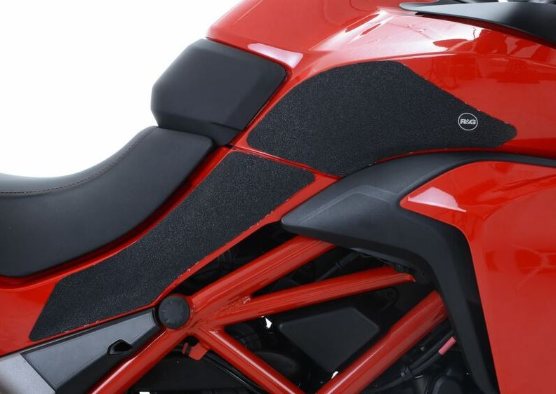 Grip de réservoir R&G Eazi Grip pour Ducati 1200 Multistrada (15-17) - EZRG217BL