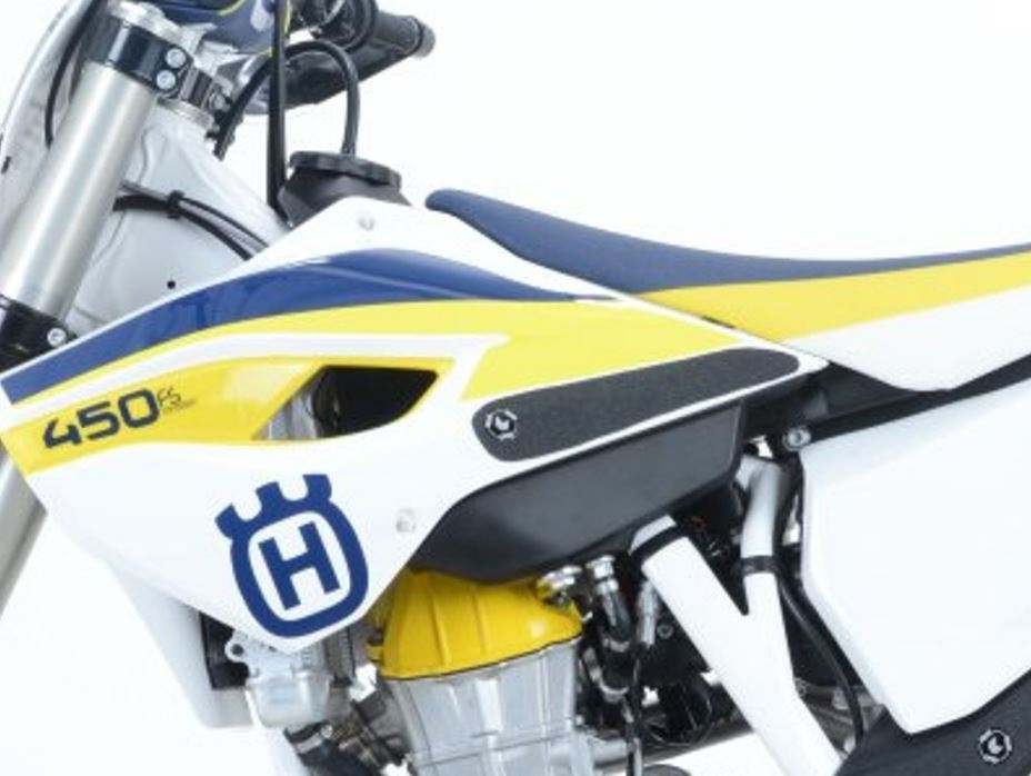 Grip de réservoir R&G Eazi Grip pour Husqvarna FS 450 (15-18) - EZRG903BL