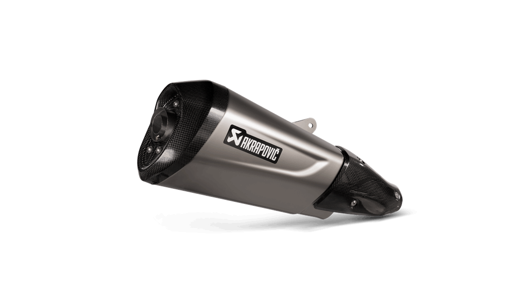 Silencieux Akrapovic Homologué pour Vespa GTS Super 300, SuperTech, Sei Giorni, (21-24)  S-VE3SO11-ZDFSS