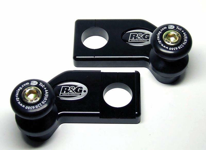 Pions / Diabolo de levage déporté racing R&G pour Aprilia Tuono V4 (11-16)