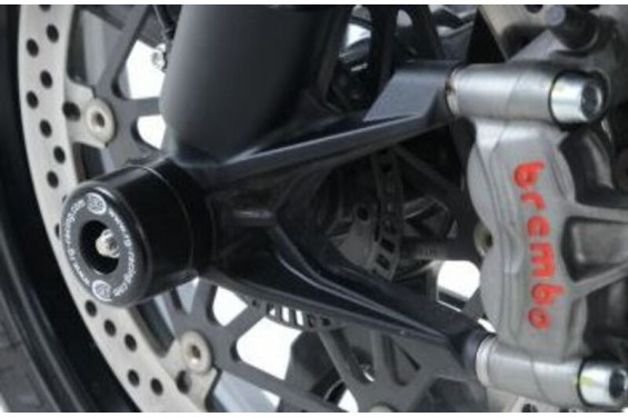 Roulettes de protection larges de fourche R&G pour Hypermotard 950 (19-24) - FP0175BK Roulettes de protection larges de fourche R&G pour Hypermotard 950 (19-24) - FP0175BK