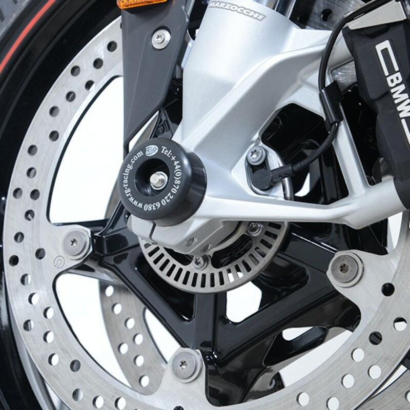 Roulettes de protection de fourche R&G pour BMW S1000RR et M (19-25) - FP0239BK