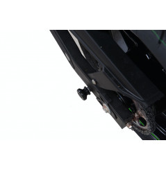 Pions / Diabolo de levage racing R&G pour Ninja 250 (18-21) - CR0068BK