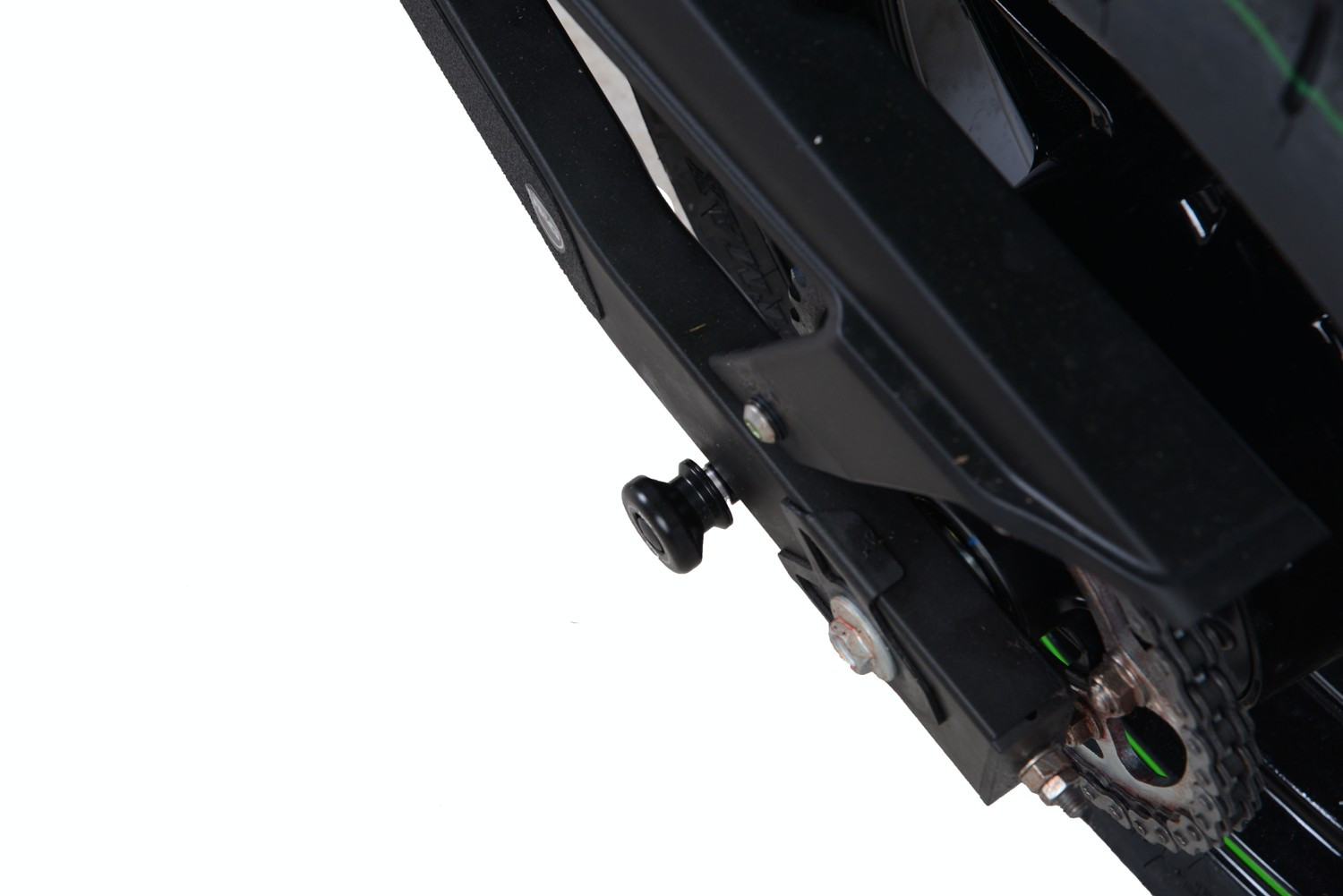 Pions / Diabolo de levage racing R&G pour Ninja 250 (18-21) - CR0068BK