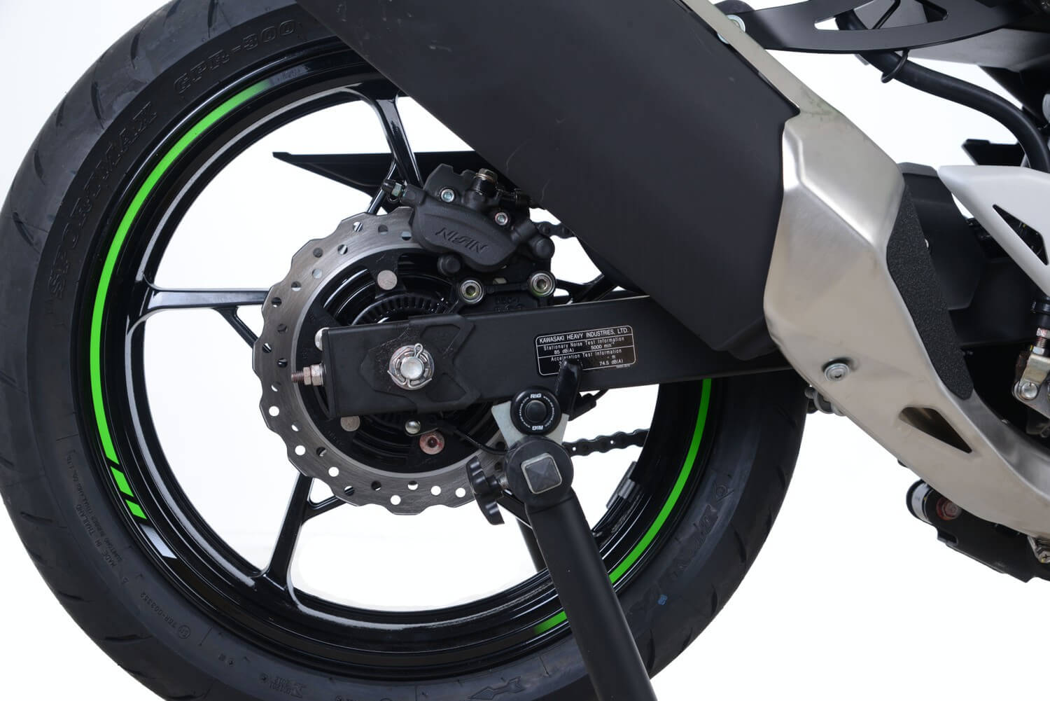 Pions / Diabolo de levage racing R&G pour Kawasaki Ninja 400 (18-21) - CR0068BK