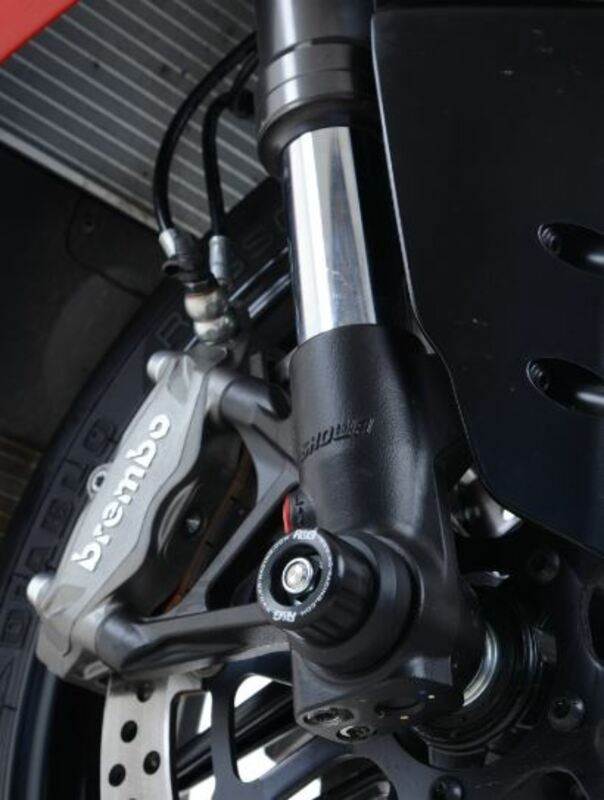 Roulettes de protection de fourche R&G pour Panigale V4 (18-24) - FP0171BK