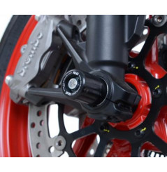 Roulettes de protection de fourche R&G pour Ducati Multistrada et Monster 1200 (10-20) - FP0097BK