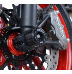 Roulettes de protection de fourche R&G pour Ducati Multistrada et Monster 1200 (10-20) - FP0097BK