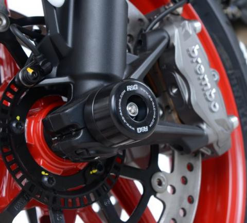 Roulettes de protection de fourche R&G pour Ducati Multistrada et Monster 1200 (10-20) - FP0097BK