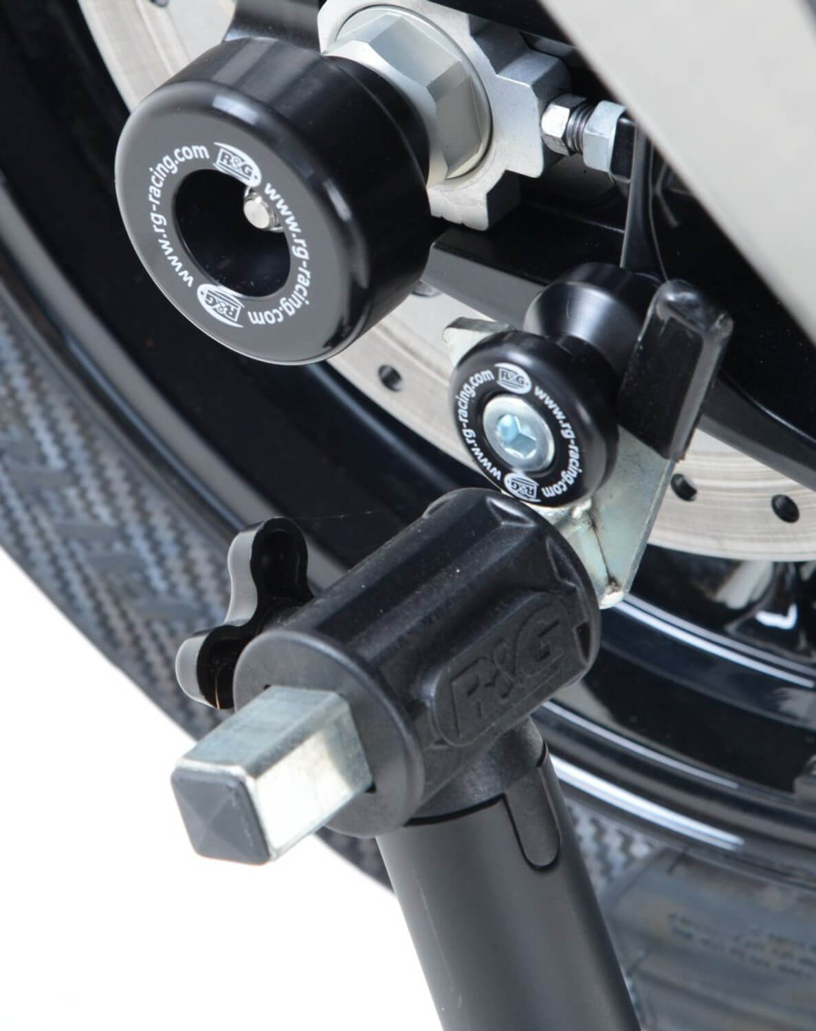 Pions / Diabolo de levage racing R&G pour KTM Super Adventure 1290 (15-19) - CR0051BK
