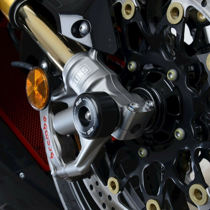 Roulettes de protection de fourche R&G pour CBR 1000RR-R SP (20-23) - FP0240BK