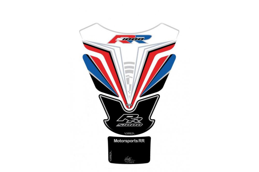 Protection de Réservoir Moto Blanc pour BMW S 1000 RR (0911) Street