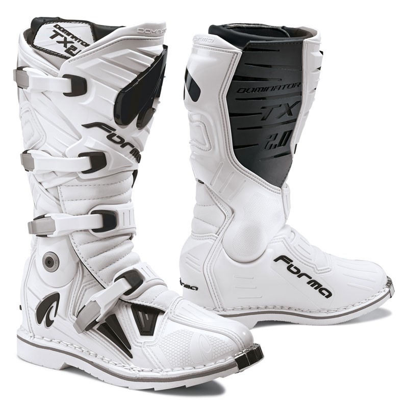 Bottes Moto Cross Forma DOMINATOR TX 2.0 Blanc