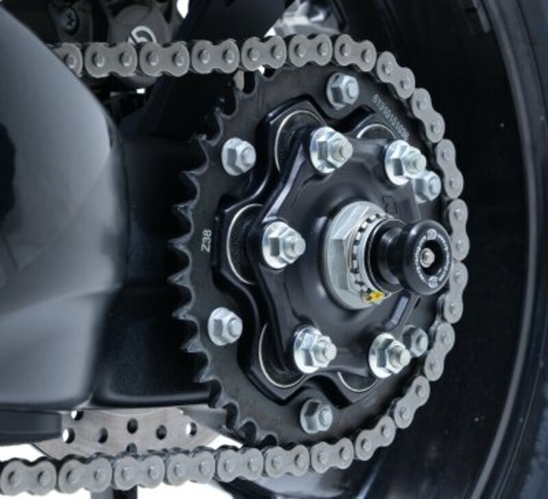 Pions / Diabolo de levage racing R&G pour KTM 1290 Superduke (14-18) - SS0041BK