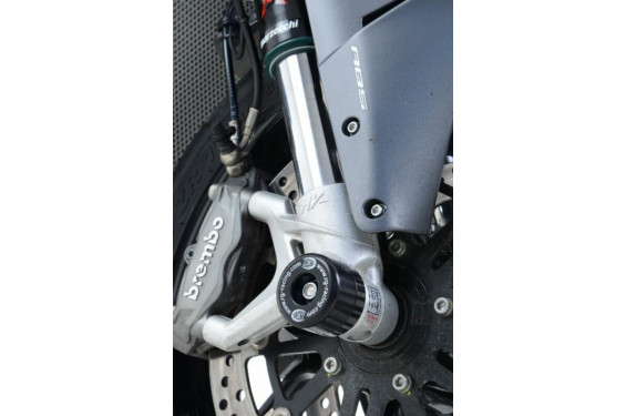 Roulettes de protection de fourche R&G pour Brutale 675, F3 (12-24) - FP0177BK Roulettes de protection de fourche R&G pour Brutale 675, F3 (12-24) - FP0177BK