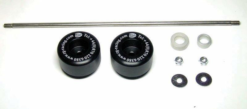 Roulettes de protection de fourche R&G pour DL 650 V-Strom (04-12) DL 1000 V-Strom (04-07) - FP0023BK