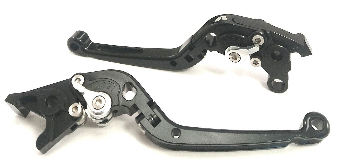 Paire de Leviers Moto Repliable Taillé Masse pour Honda CBF 600 (04-07)